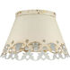 Eloise 3 Light 15.38 inch Antique Ivory Flush Mount Ceiling Light